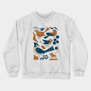 Woodland Songbirds Crewneck Sweatshirt